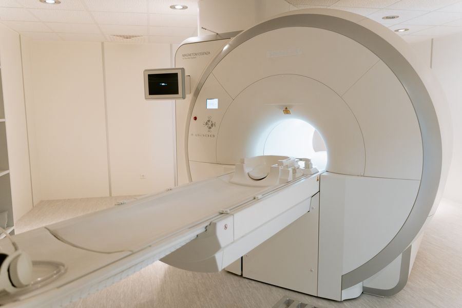 Modern MRI imaging suite